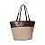 Bolsa Grande Canvas Marrom Alça De Ombro - Imagem 2