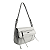 Bolsa Soft Cinza Alça De Ombro - Imagem 3