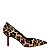 Scarpin Couro Animal Print Bico Fino - Imagem 2