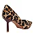 Scarpin Couro Animal Print Bico Fino - Imagem 3