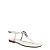 Rasteira Napa Madri Off White Metal Orgânico - Imagem 1