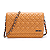 Bolsa Transversal Soft Alça Corrente Caramelo - Imagem 1