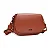 Bolsa Soft Marrom Alça Gorgurão Transversal - Imagem 1