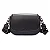 Bolsa Soft Preta Alça Gorgurão Transversal - Imagem 1