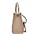 Kit Bolsa Tote Soft E Clutch Bege - Imagem 3