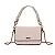 Bolsa Baguete Floater Alça Trança Off White - Imagem 1