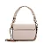 Bolsa Baguete Floater Alça Trança Off White - Imagem 4