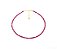 Colar Chocker de Pedra Natural Rubi banhado em Ouro 18K - Imagem 7