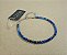 Pulseira com Fecho Cianita Azul banhado em Ouro Branco - Imagem 3