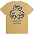 Camiseta Básica Fire Triangle Still Class (Amarelo) - Imagem 1