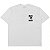 Camiseta Oversized Fire Square Offwhite - Imagem 1