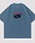 Camiseta Oversized Trip Side Silk Azul - Imagem 2