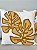 Conjunto com 3 Almofadas Bordadas Ocre - Imagem 2