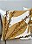 Conjunto com 3 Almofadas Bordadas Ocre - Imagem 4