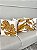 Conjunto com 3 Almofadas Bordadas Ocre - Imagem 1