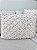 Conjunto com 3 Almofadas Tricô Origami Off White - Imagem 4