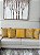 Conjunto com 5 Almofadas Bordadas Ocre - Imagem 1
