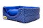 Cama Iglu e Toca Para Cachorro Luppet Luxo Azul Poa (LP1216-02) - Imagem 2