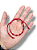 Pulseira 7 Nós- Vermelha - Imagem 1