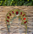 Tiara Cigana - Moedas/ Pedras Vermelhas - Imagem 3