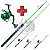 Kit Sahara Amazon Molinete 3000 + Vara 1,68 Metros 8-17lbs - Imagem 1