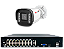 Kit 03 - NVR IP Megapixel, 16 canais IP POE + 16 Canais digitais - Imagem 1
