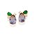 BRINCO GOTAS BANHADO A OURO 18K COM ZIRCÔNIAS COLORIDAS ROMMANEL 527483 - Imagem 2