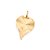 PINGENTE FOLHA ONDULADO BANHADO A OURO 18K ROMMANEL 542939 - Imagem 1