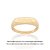 ALIANÇA PERSONALIZÁVEL BANHADO A OURO 18K ROMMANEL 513580 - Imagem 1