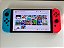 Nintendo Switch Oled Neon Usado + SD 256GB - Imagem 2