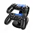 Dock Vertical Carregador para 2 Controles playstation 4 - Imagem 1