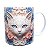 Caneca  Gato 3D MOD5 - Imagem 2