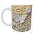 Caneca Floral 3D Borboleta - Imagem 1