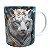Caneca 3D Tigre Branco - Imagem 2