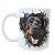 Caneca Pet Rottweiler 3D - Imagem 1