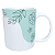 Caneca Alfabeto Floral - Imagem 2