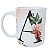 Caneca Alfabeto Floral com Frases - Imagem 1