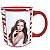 Caneca Floral Vermelha com Foto - Imagem 2
