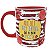Caneca Floral Vermelha com Foto - Imagem 1