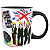 Caneca Preta  Beatles Love - Imagem 2