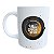 Caneca Branca Café com Deus - Imagem 1