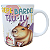 Caneca Capivara Aniversário - Imagem 2