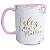 Caneca Rosa Feliz dia Das Mulheres - Imagem 1