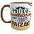 Caneca Marron Melhor Churrasqueiro que Existe - Imagem 1