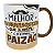 Caneca Marron Melhor Churrasqueiro que Existe - Imagem 2