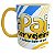 Caneca Amarela Melhor Pai com Cerveja - Imagem 1