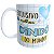 Caneca  Uso Exclusivo da Melhor Dinda & Dindo do Mundo - Imagem 2