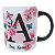 Caneca Mágica Alfabeto Iniciais com Nome - Imagem 2