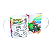 Canecas de Colorir  Personagens 8 Modelos - Imagem 4