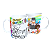 Canecas de Colorir  Personagens 8 Modelos - Imagem 5